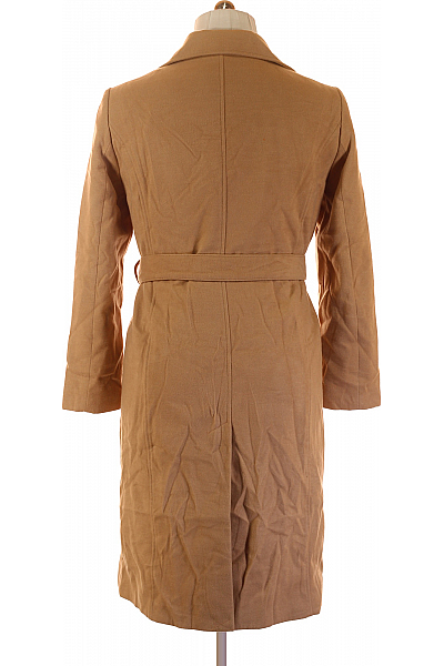 Dámský Dlouhý Kabát Béžový Canda Vel.  50