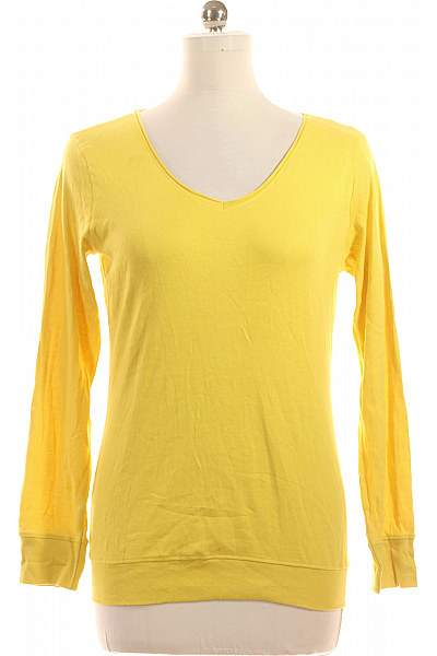Dámské Tričko Žluté Vel. M