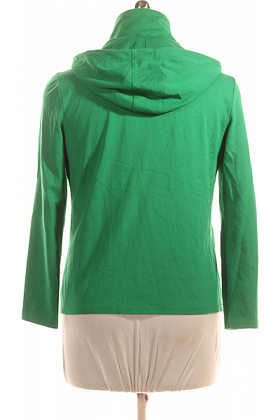 CECIL Dámská Mikina Rozepínací Zelená Second hand Vel. L