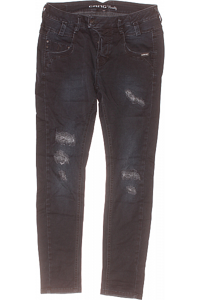 Roztrhané Pánské Džíny Modré Vel. 28