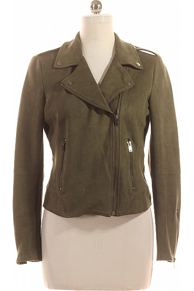 VILA Dámská Bunda Zelený Vel. 38