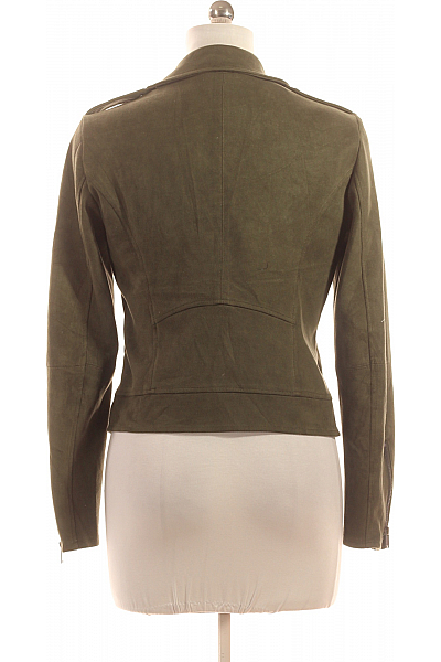 VILA Dámská Bunda Zelený Vel. 38