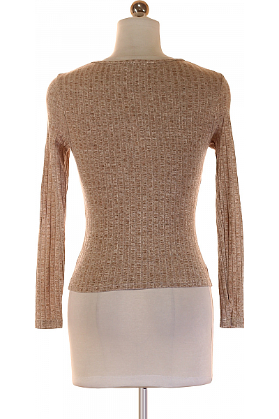 Shein Dámské Tričko Hnědé Vel. XS