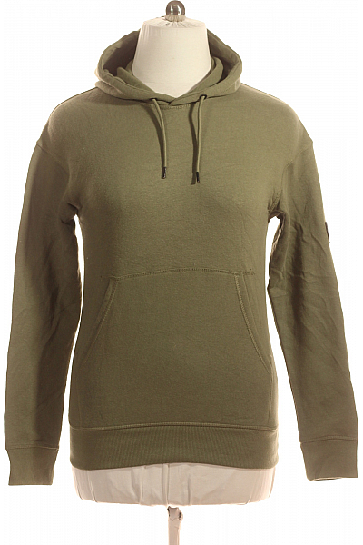 JACK & JONES Pánská Mikina Bez Zapínání Khaká