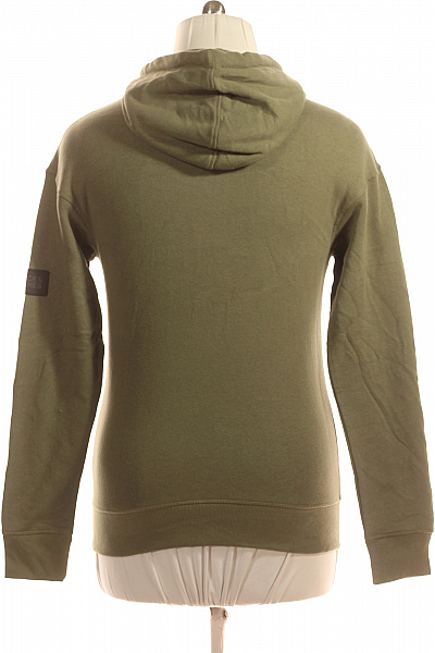 JACK & JONES Pánská Mikina Bez Zapínání Khaká