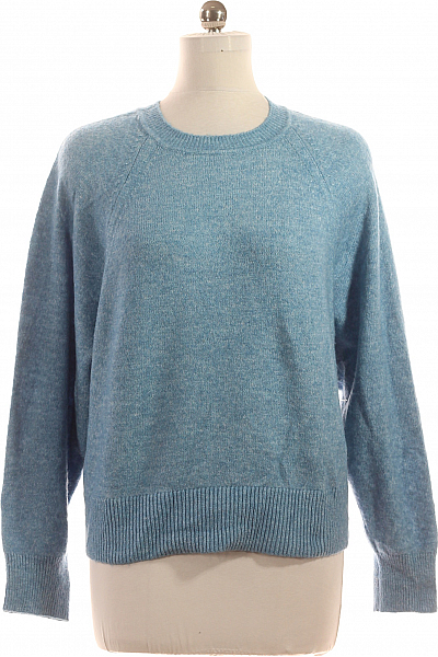 Dámský Pulovr Modrý Canda Vel. M
