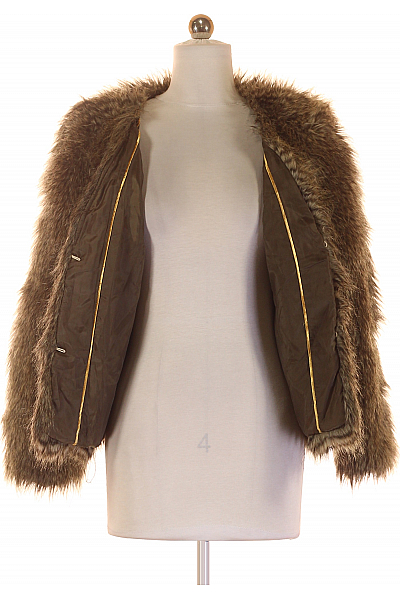 Dámský Kabát Šedý Vel. 36