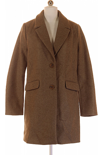 Takko Dámský Kabát Khaký Vel. 36