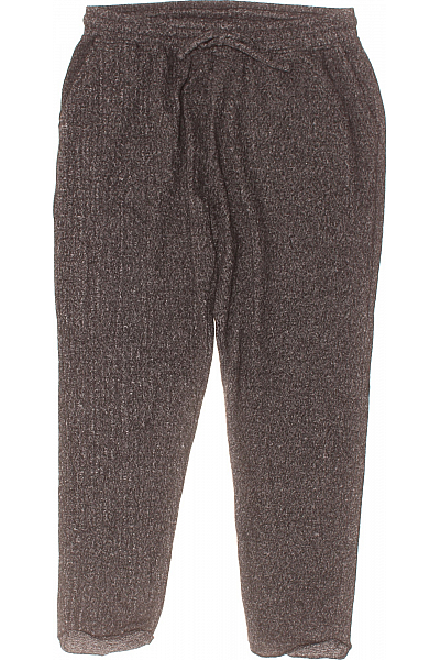 Dámské Tepláky Polyesterové Šedé 