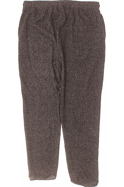 Dámské Tepláky Polyesterové Šedé 