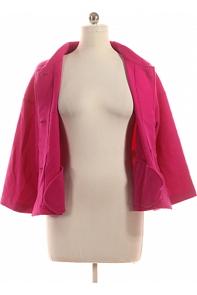 Dámské Sako Vlněné Fialové Second hand Vel. 42