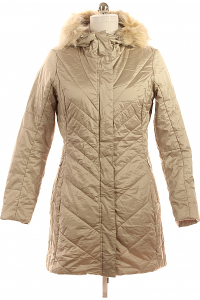 Prošívaná Dámská Bunda Béžová Safetoe Vel. 38