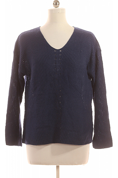 Dámský Pulovr Modrý Second Hand Vel. 42