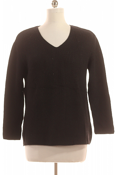 Dámský Svetr Vlněný Černý OLSEN Vel. 42