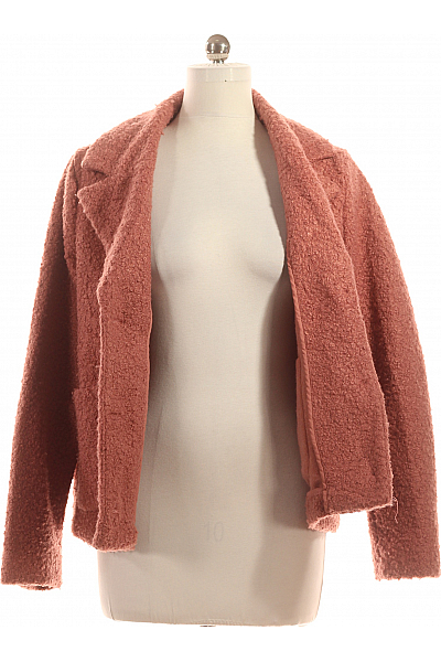 Gina Dámský Kabát Růžový Vel. 42