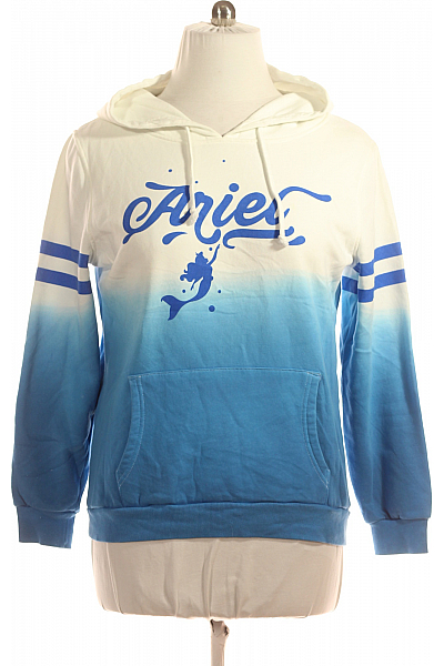 Pánská Mikina Bez Zapínání Modrá