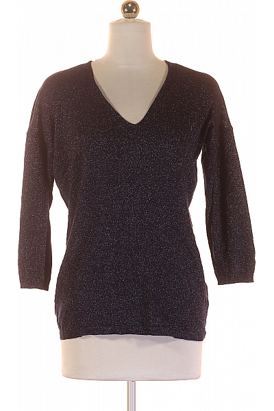  Halenka Pletená Modrá Vel. S