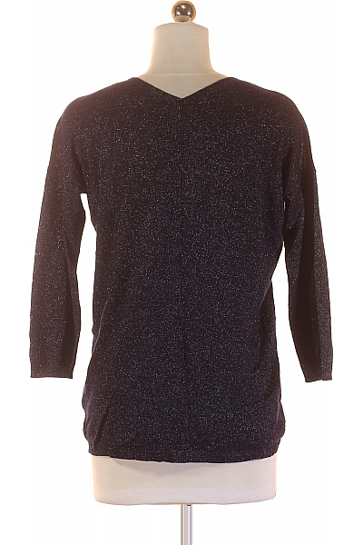  Halenka Pletená Modrá Vel. S