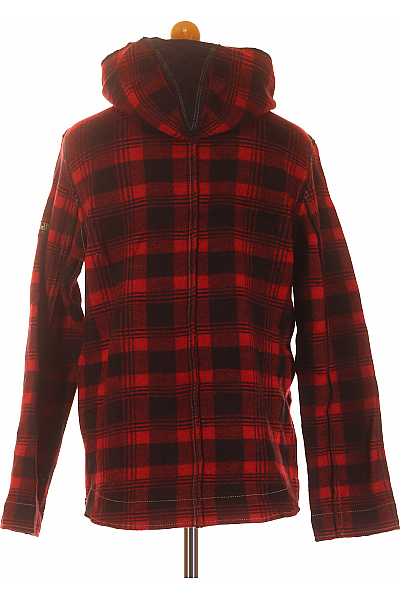 NAPAPIJRI Pánská Bunda Vlněná Barevná Second hand