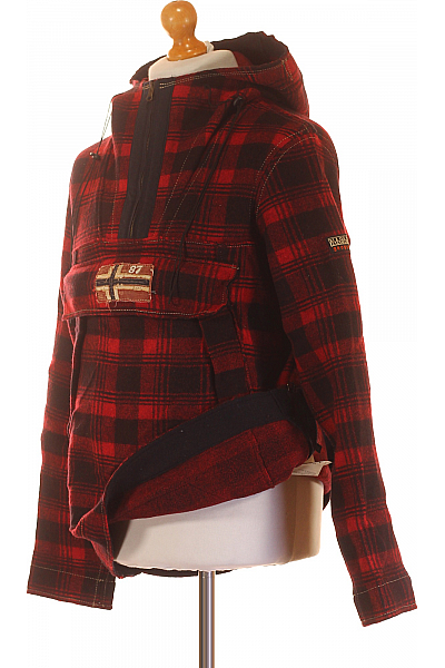 NAPAPIJRI Pánská Bunda Vlněná Barevná Second hand