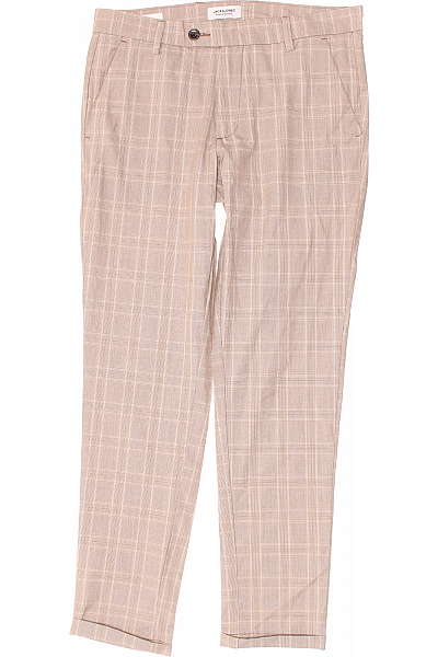 JACK & JONES Pánské Chino Kalhoty Hnědé Vel. 31/32