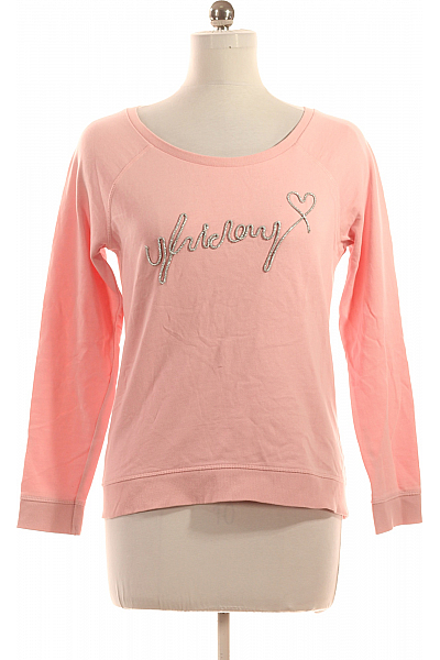 TOM TAILOR Dámská Mikina Bez Zapínání Růžová Vel. M