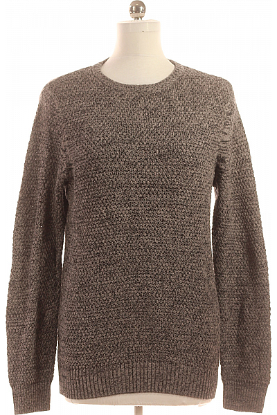 Pánský Svetr Šedý Vel. M