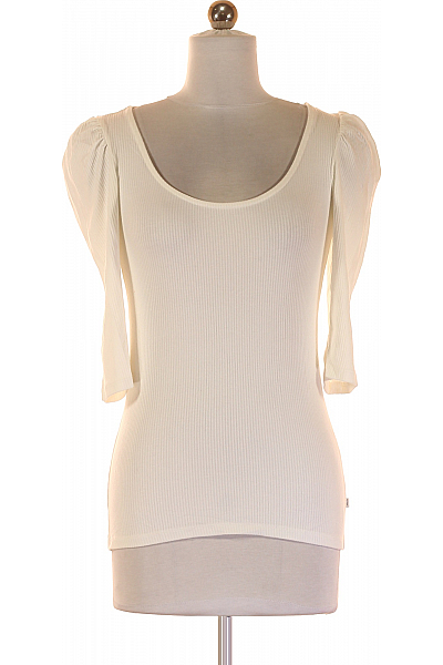 S.OLIVER Dámské Tričko Bílé Vel. XS