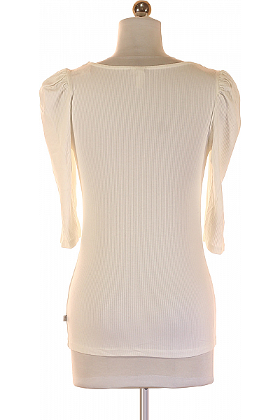 S.OLIVER Dámské Tričko Bílé Vel. XS