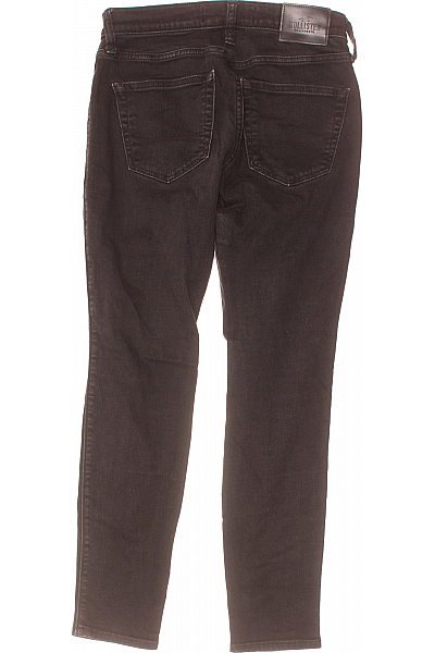 Hollister Roztrhané Dámské Džíny Černé Second hand Vel. 29