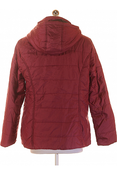 Dámská Bunda Vínová Second hand Vel. 38/40