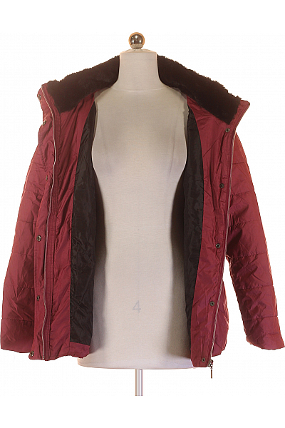 Dámská Bunda Vínová Second hand Vel. 38/40