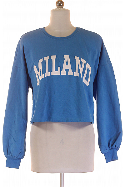 Dámská Mikina Bez Zapínání Modrá ONLY Vel. S