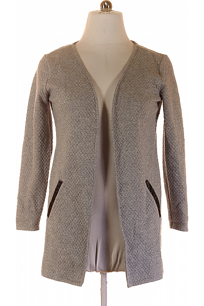 Gina Dámský Cardigan Šedý Second Hand Vel. 44