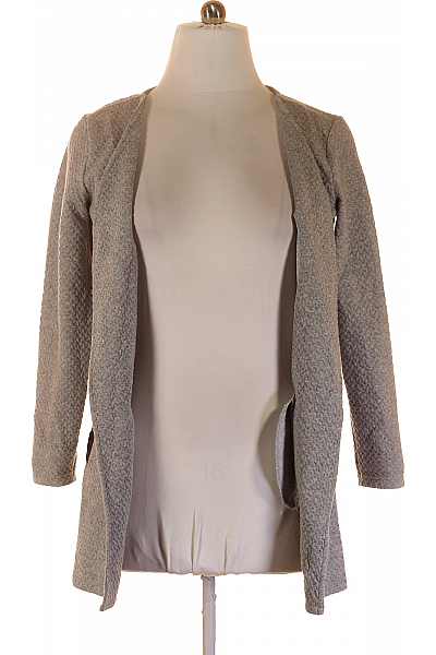 Gina Dámský Cardigan Šedý Second hand Vel. 44