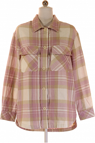 Dámský Kabát Růžový Esmara Vel. S