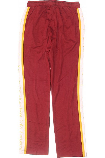 Calvin Klein Pánské Tepláky Vínová Vel. M