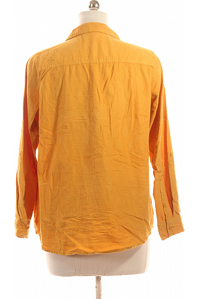  Halenka Jednobarevná Oranžová Second hand Vel. 40