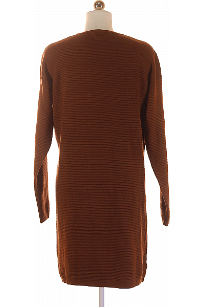Amisu Šaty Hnědé Second hand Vel. 36