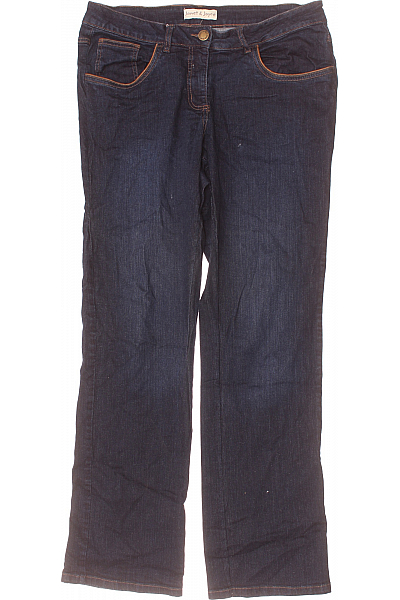 Boyfriend Dámské Džíny Modré Second Hand Vel. 42