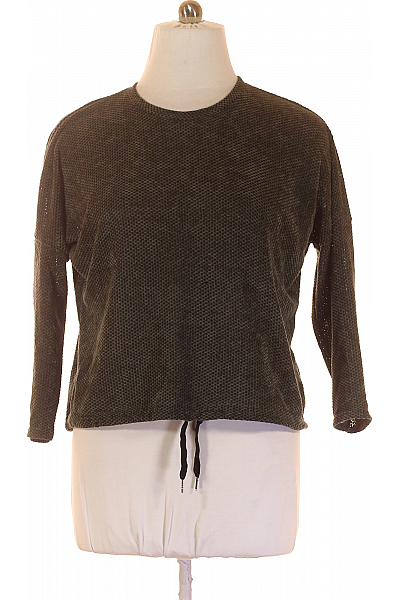 Dámská Mikina Zelená Second Hand Vel. XXL