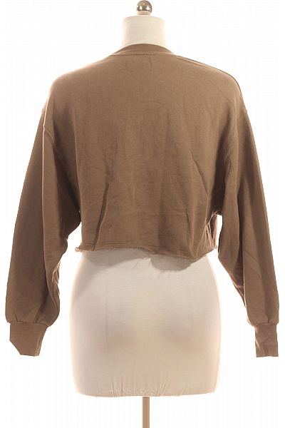 PULL&BEAR Dámská Mikina Bez Zapínání Šedá Vel. M