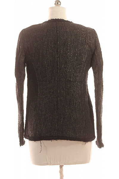 ZARA Krátký Dámský Kabát Černý Vel. M