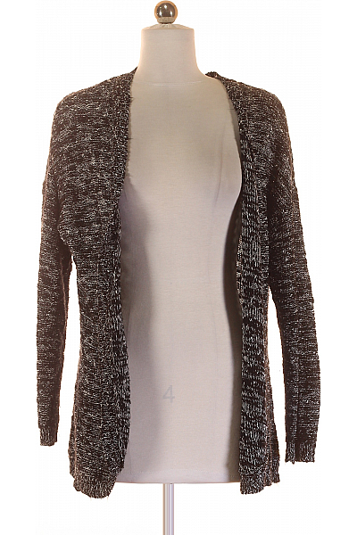 CLOCKHOUSE Dámský Cardigan Černobílý Second Hand Vel. M