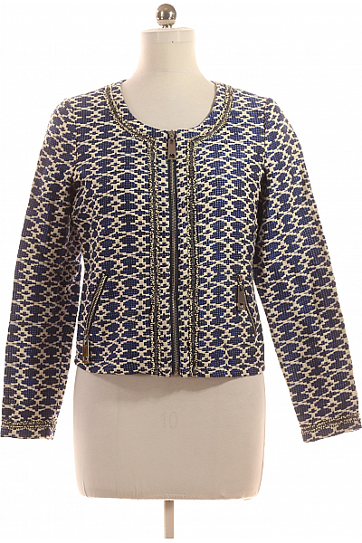 Teplé Dámské Sako Modré Tramontana Vel. M