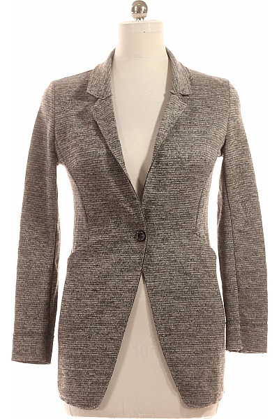 Dámský Kabát Šedý Vel. M