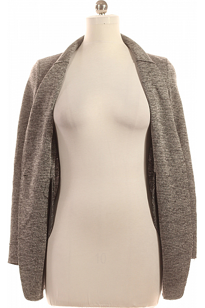 Dámský Kabát Šedý Vel. M