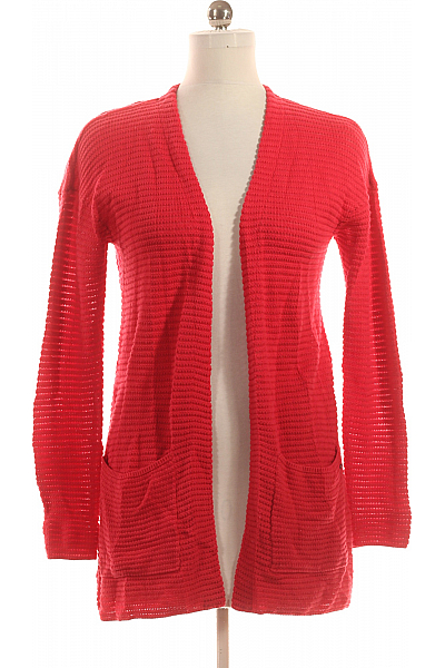 Dámský Cardigan Červený TOM TAILOR Second Hand Vel. M