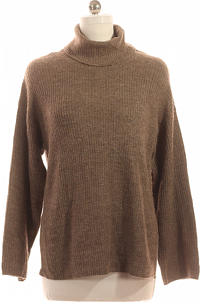 Dámský Rolák Hnědý Takko Second Hand Vel. M