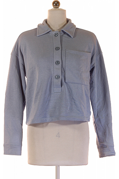 Dámská Mikina Modrá Vel. S